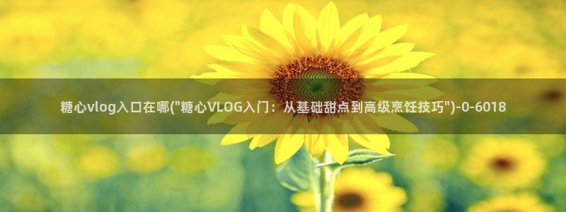 正能量糖心vlog